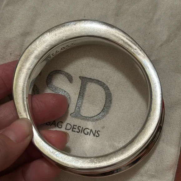 Simon Sebbag Polished Silver Bracelet - Picture 3 of 7